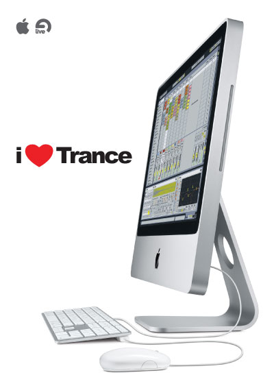Apple iMac x Ableton Live 7 = i love Trance !