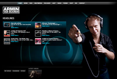 Armin New Site