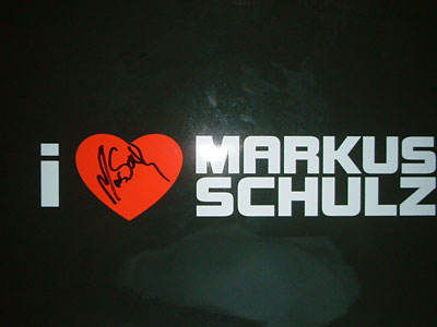 Markus Schulz 的簽名