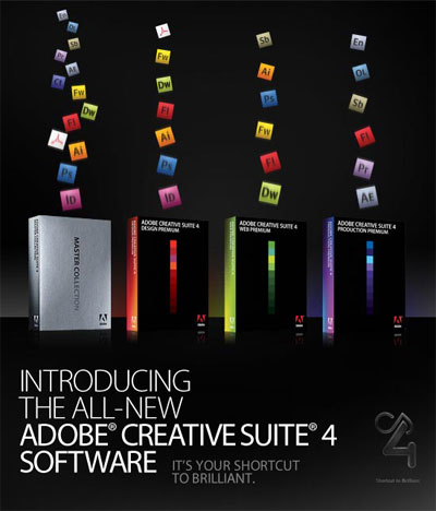 Adobe Creative Suite 4 Landing